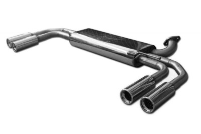 Sports exhaust system with four outlets 4x80mm for MB Vito/Viano from 2004- and 2011-