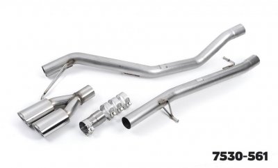 Sports exhaust system Milltek for Volkswagen Transporter T5 2010-2015
