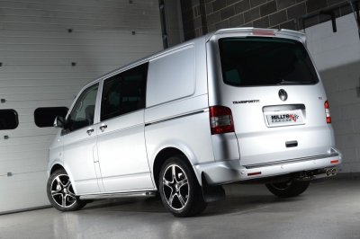 Sports exhaust system Milltek for Volkswagen Transporter T5 2010-2015