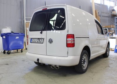 Sports exhaust system Milltek Twin for VW Caddy 2.0TDI 2016-