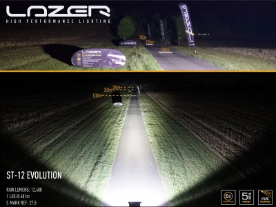 Lazer LED ramp ST12 Evolution - 524 mm - 12408 lumen