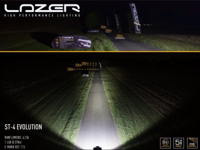 Lazer LED Ramp ST4 Evolution - 204 mm - 4136 lumen