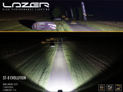 Lazer LED ramp ST8 Evolution - 364 mm - 8272 lumen