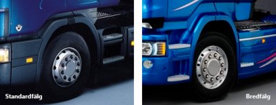 Rim side for standard front rim | 22.5"