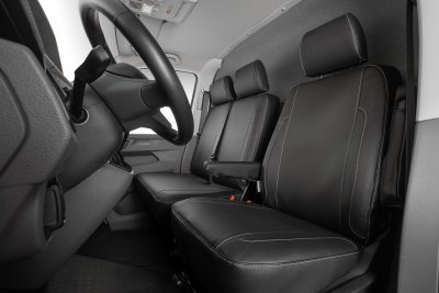 Heavy duty front seat cover for VW Caddy from 2016-2020