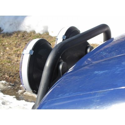 Transparent stone bulkhead cover for Hella 3000 &amp; SIM 302.27