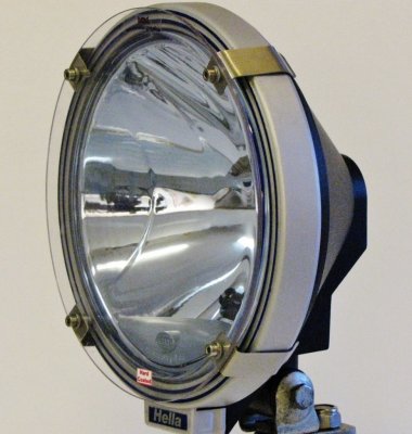 Transparent stone bulkhead cover for Hella 3000 &amp; SIM 302.27