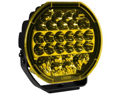 Yellow stone chip guard for Ledson Sledge9 | Better visibility & protection