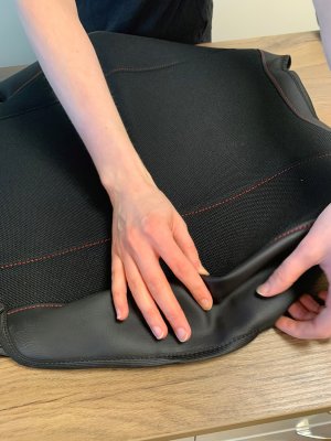 Chair cover for Grammer Maximo 731 with adjustable seat