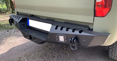 Rear bumper Amarok (Volkswagen) from 2011-