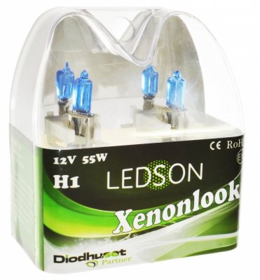 Headlight lamp 12 V Ultra White H1