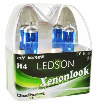 Headlight bulb 12 V Ultra White H4