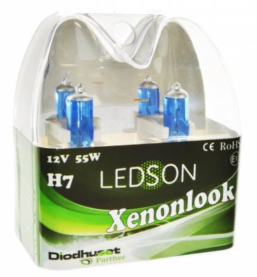 Headlight bulb 12 V Ultra White H7