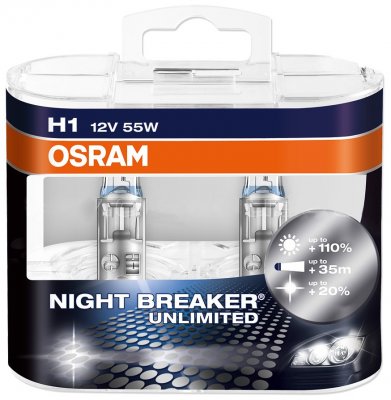Osram 12 V Night Breaker floodlight lamp