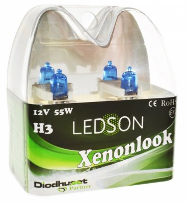 Headlight lamp 12 V Ultra White H3