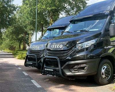 Bull bar Iveco Daily 2019-2022 | Black powder coating