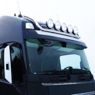 Stainless steel roof arch for Volvo FH Version 4