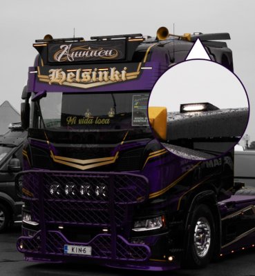 Roof lighting LEDSON OptoLine M