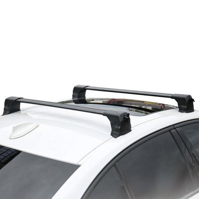 Roof racks Ford Transit Custom from 2023 onwards | Black | 2 pcs