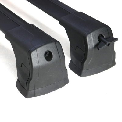 Roof racks Ford Transit Custom from 2023 onwards | Black | 2 pcs