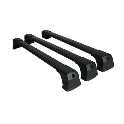 Roof racks Ford Transit Custom from 2023 onwards | Black | 3 pcs