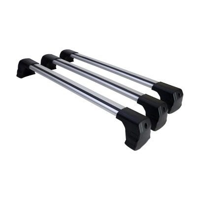 Roof racks Ford Transit Custom from 2023 onwards | Silver | 3 pcs