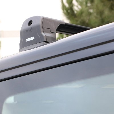 Roof racks Volkswagen Transporter T7 from 2024 onwards | Black | 3 pcs