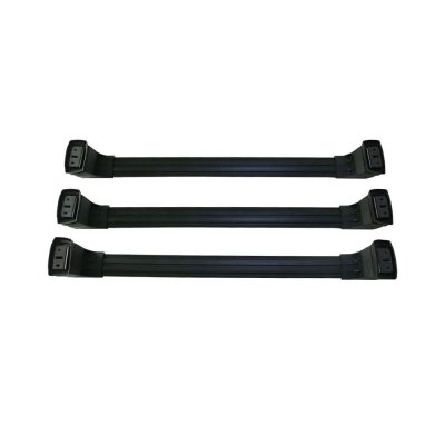 Roof racks Volkswagen Transporter T7 from 2024 onwards | Black | 3 pcs