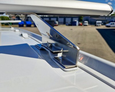 Complete roof racks in aluminum | 2 pcs