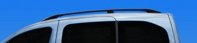Aluminum/Plastic Roof Rails - Opel Movano L2 2011-