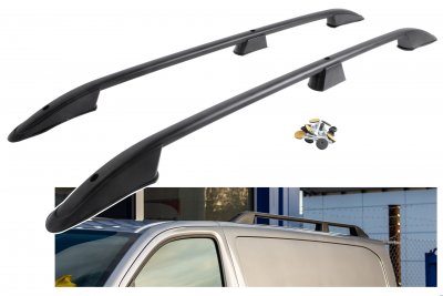 Roof rails Volkswagen Transporter T7 from 2024 onwards | Black