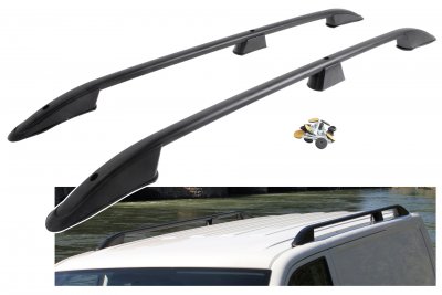 Roof rails Volkswagen Transporter T7 from 2024 onwards | Black