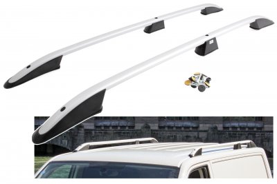 Roof rails Ford Transit Custom from 2023 onwards | Silver