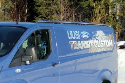 Stainless steel roof rails for Ford Transit Custom L2 2013-