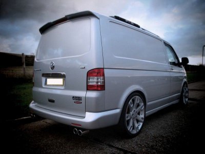 Roof spoiler Volkswagen Caravelle T5 from 2003-2015 | Sportline | Tailgate