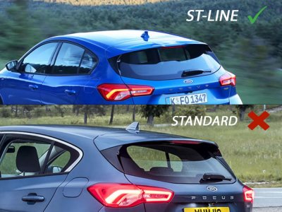 Roof spoiler Ford Focus from 2018-