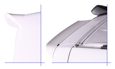 Roof spoiler Volkswagen Crafter from 2006-2016 | H2