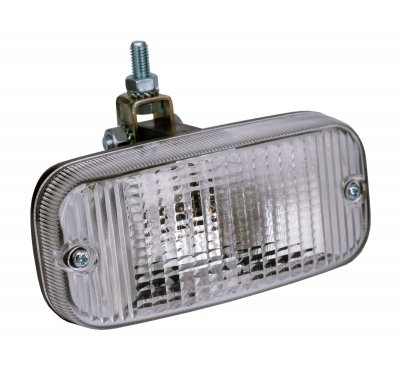 TALMU Warning and Fog Light with white lens