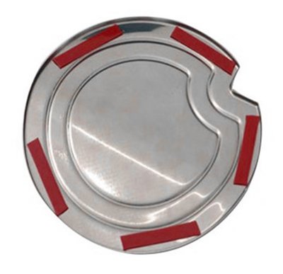 Stainless steel fuel cap detail for Opel Combo 2012-2018