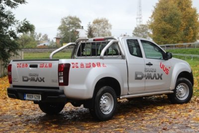 Stainless steel tare bar/flare bar for Isuzu D-Max 2012-