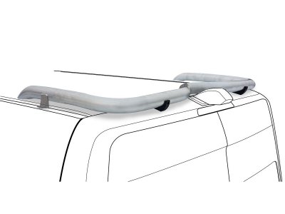 Aluminum rear roof bar for Mercedes-Benz Sprinter H2 2006-