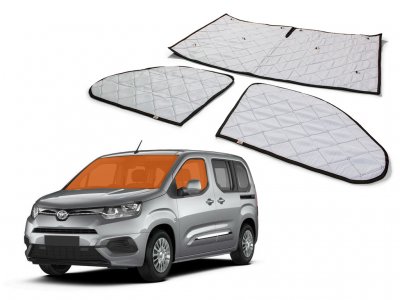 Thermal blinds Toyota Proace City Verso from 2019 onwards