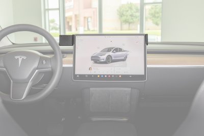 Mobile phone holder Tesla Model 3 from 2017-2024