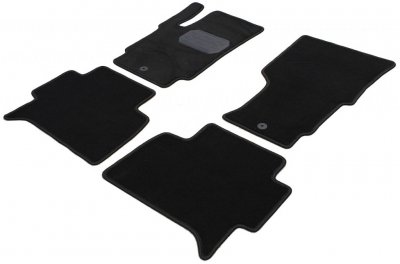 Textile mats front and rear for Volkswagen Amarok from 2011-/2017-