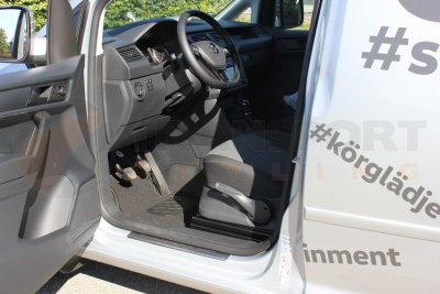 Textile mats for Volkswagen Caddy from 2004-/10-/16-