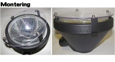 Transparent stone guard for Bosch Rallye 175 "Lill Knick"