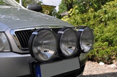 Transparent stone guard for Bosch Rallye 225 "Big Knick"