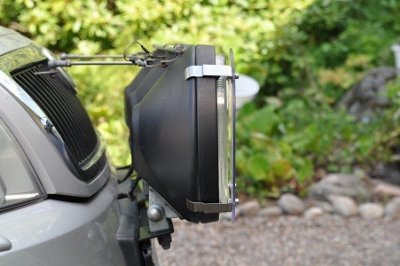 Transparent stone guard for Bosch Rallye 225 "Big Knick"