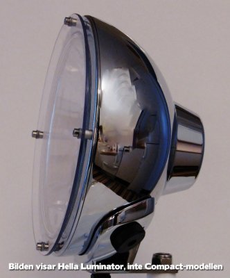 Transparent stone protection for Hella Luminator COMPACT