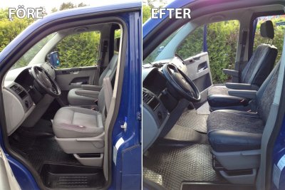 Van cover (driver &amp; passenger seat) for Opel Combo 2004-